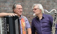 UITVERKOCHT-Nieuwjaarsconcert: Michel Duijves (bas) klarinet en Joost van Son-accordeon. Speciaal gearrangeerde muziekstukken: o.a. Piazzola, Klezmer en nog meer. + een verhaal.